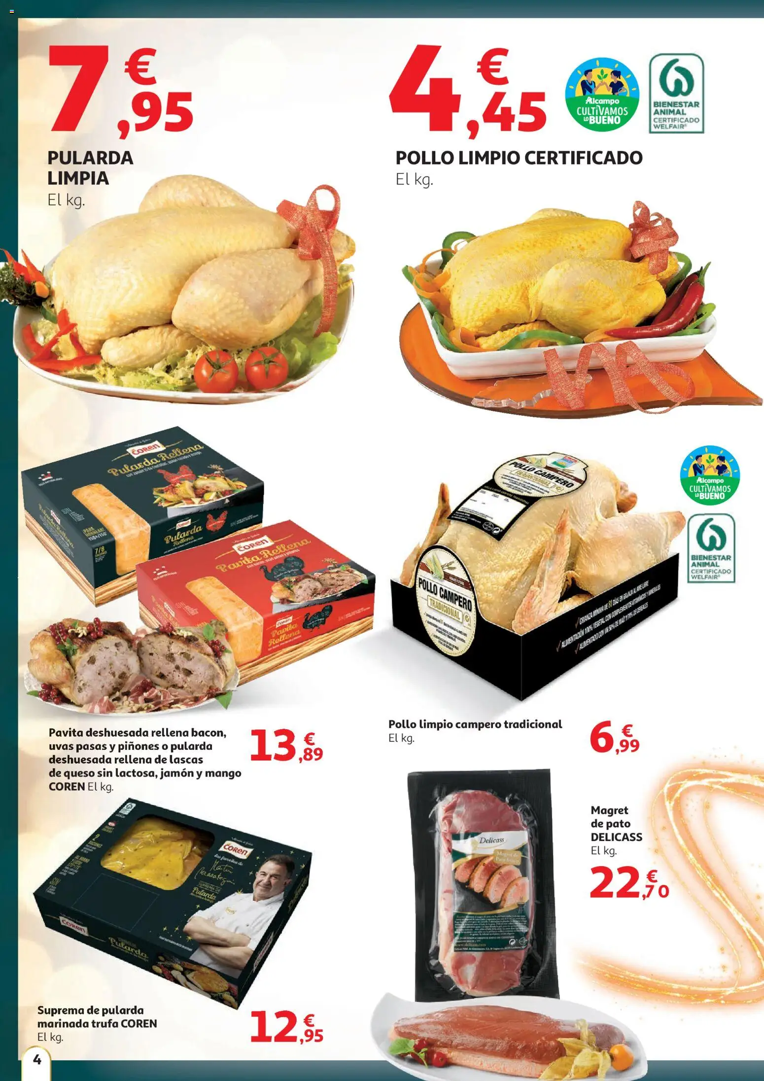 Alcampo - HG Nacional  │ válido desde el 11.12.2025 | Página: 4 | Productos: Queso, Τζίντζερ, Jamón, Ρούτερ