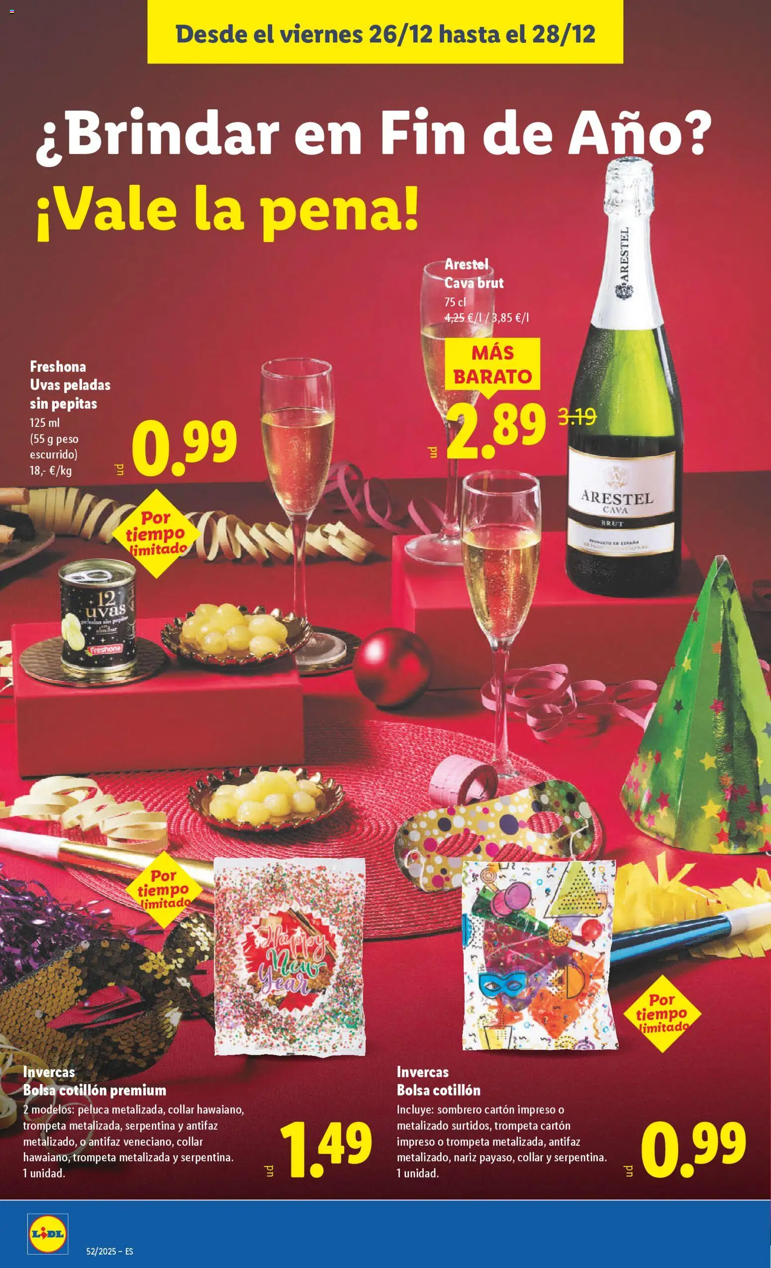 Lidl folleto │ válido desde el 22.12.2025 | Página: 48 | Productos: Τζίντζερ, Bolsa, Peso