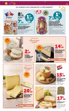 U Express - Prévisualisation de U Express catalogue valide à partir de 09.12.2025 | Page: 5 | Produits: Poireaux, Rôti de dinde, Pintade, Tête de moine