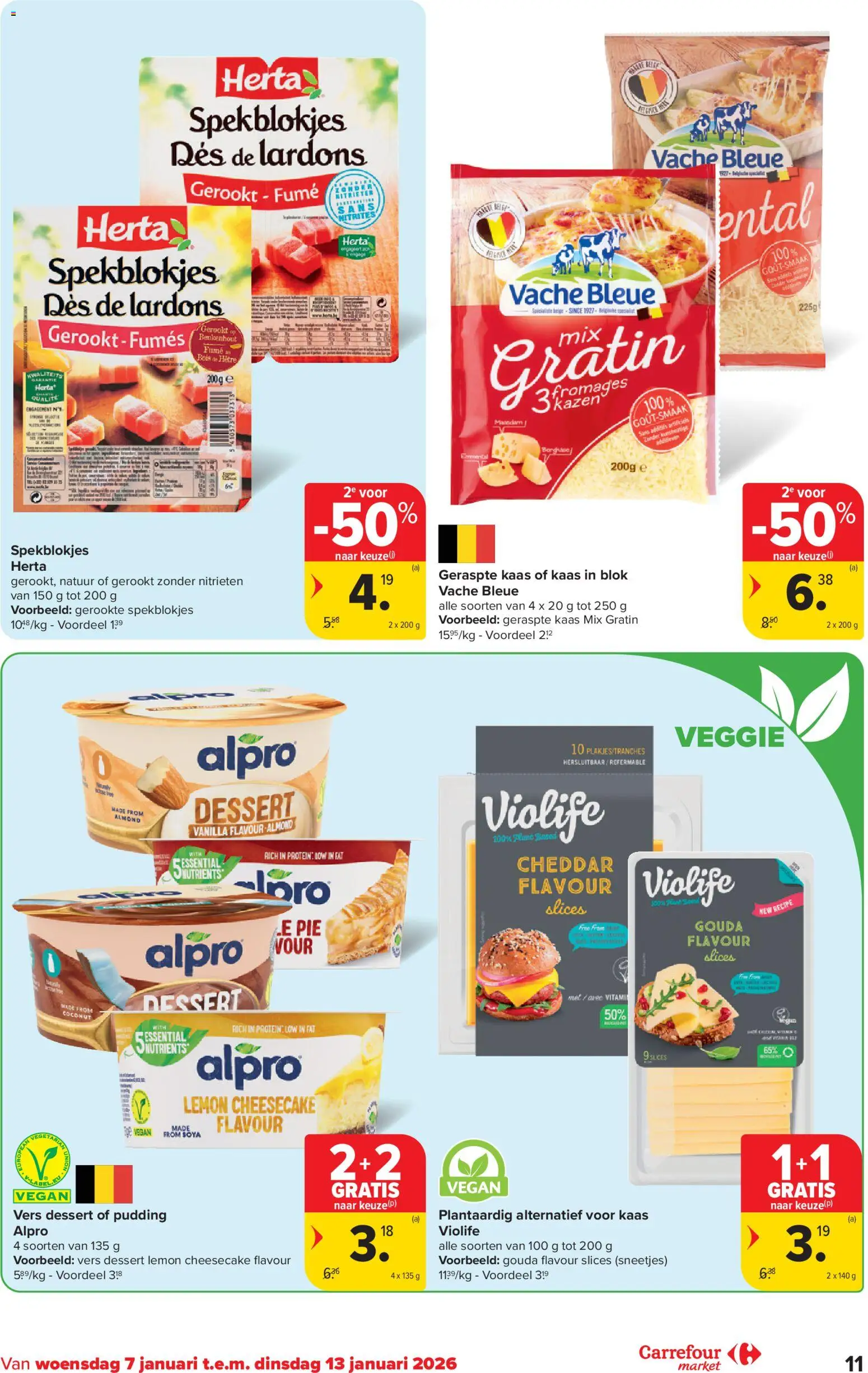 {H1} | Pagina: 11 | Producten: Pudding, Cheddar, Rooibos tea, Kaas