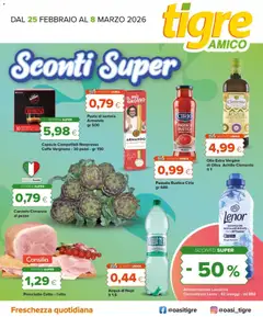 Anteprima del volantino Tigre Amico Roma catalogo valido a partire dal 25.02.2026