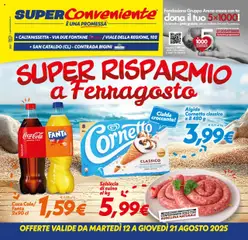 Anteprima del volantino SuperConveniente	 valido a partire dal 12.08.2025