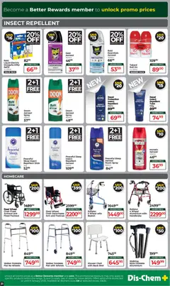 Dis-Chem specials catalogue – valid from 09.12.2025 | Page: 31 | Products: Room spray, Chair, Basket, Water