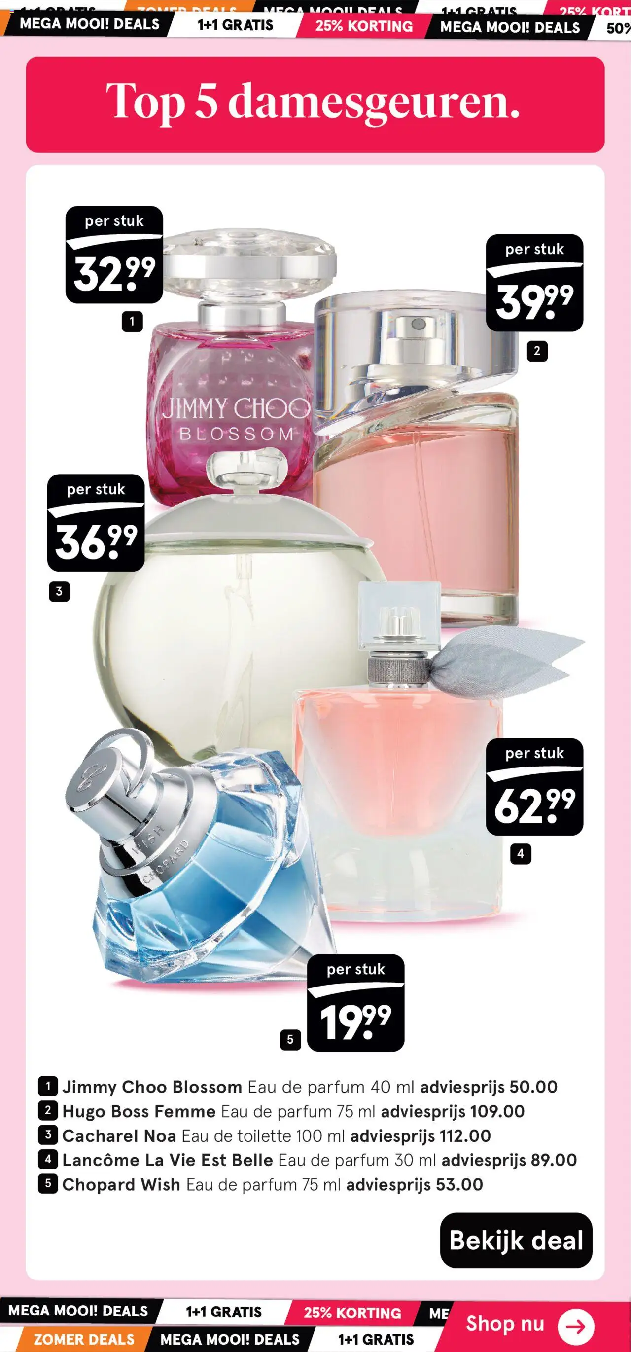  | Pagina: 36 | Producten: La, Parfum, Eau de toilette
