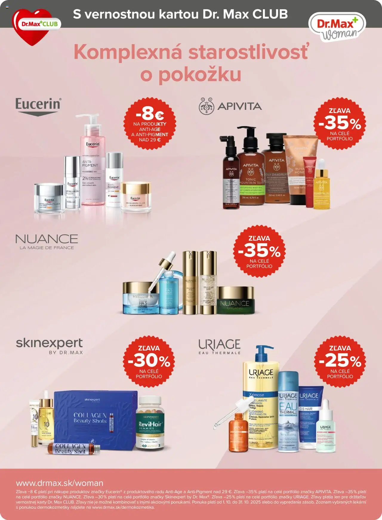 Nové Dr. Max akcie – leták je platný od 01.10.2025 | Strana: 9 | Produkty: Eucerin