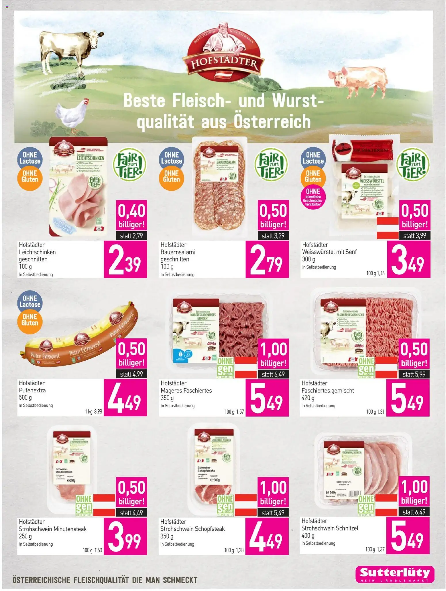 Sutterlüty Flugblatt gültig ab 13.11.2025 | Seite: 7 | Produkte: Wurst