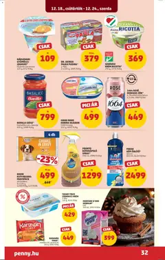 SZARVASI KRÉM RICOTTA*, 250 g - amely érvényes a következő dátumtól: 18.12.2025 | Oldal: 37