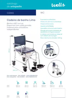 Pré-visualização Well’s Catálogo de Ortopedia válido de 12.02.2024 | Página: 136