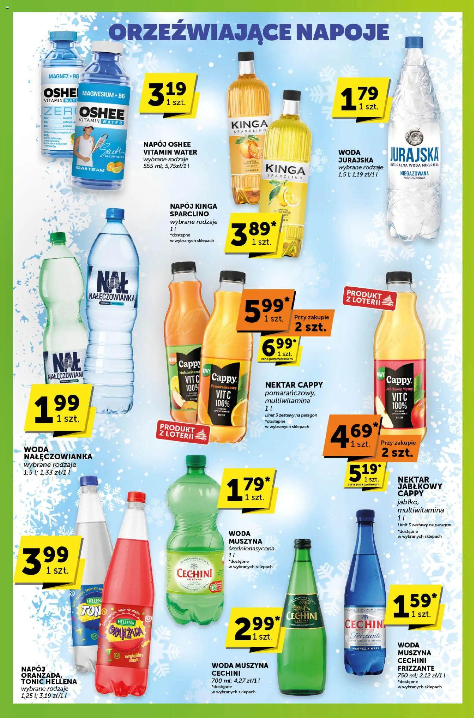 Euro Sklep Gazetka - Sprawdź, co więcej od 11.12.2025 | Strona: 11 | Produkty: Cytryna, Napoje, Woda