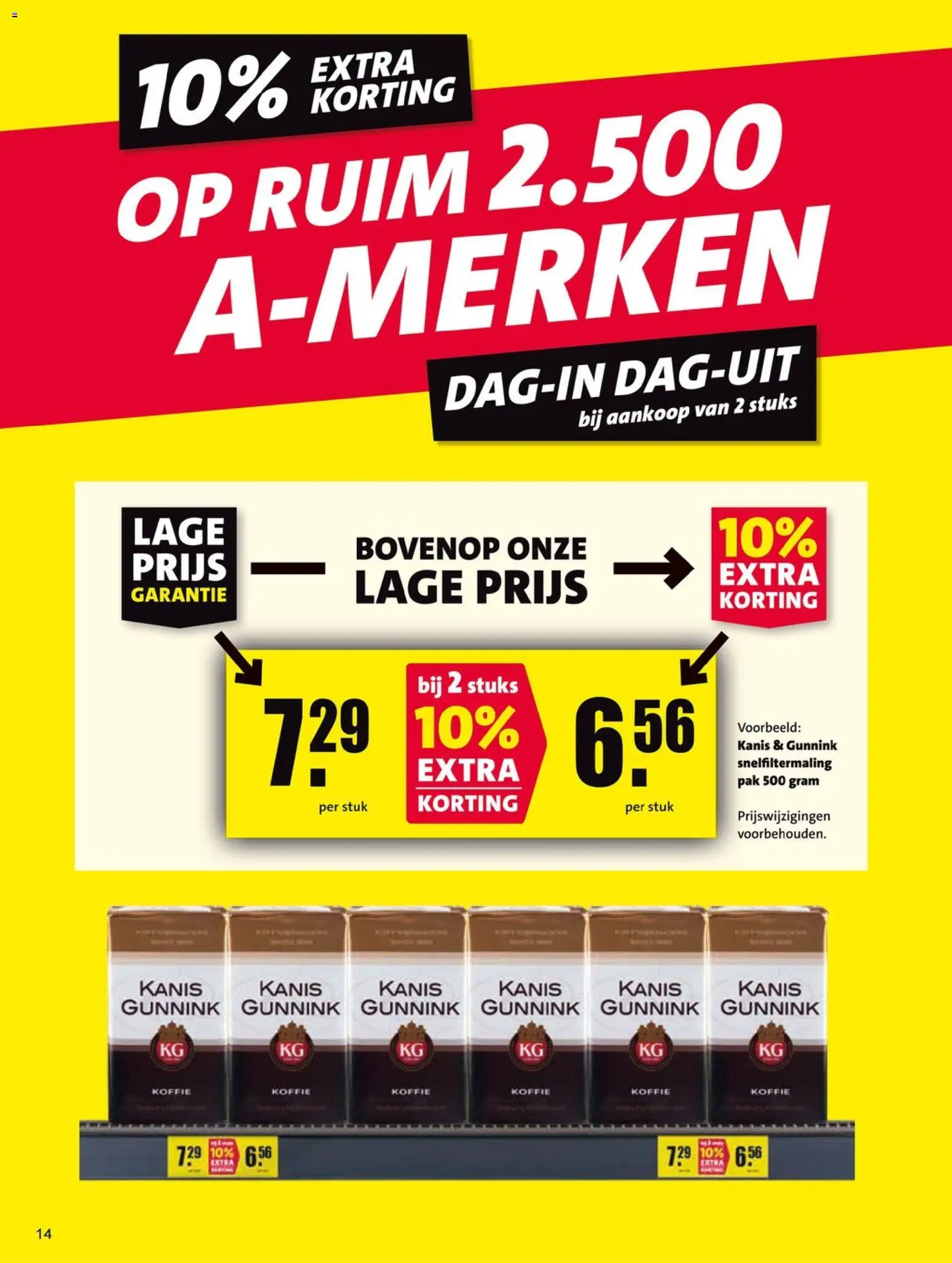 {H1} | Pagina: 14 | Producten: Koffie