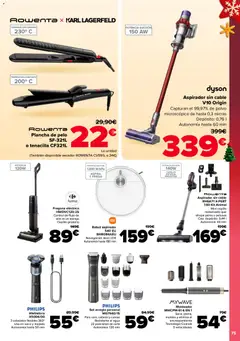 Vista previa Carrefour folleto válido desde el 29.12.2025 | Página: 77 | Productos: Afeitadora, Ρούτερ, Plancha de pelo, Aspirador