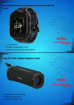 Elgiganten reklamblad aktuell från 19.08.2025 | Sida: 5 | Produkter: Bärbar högtalare, Högtalare