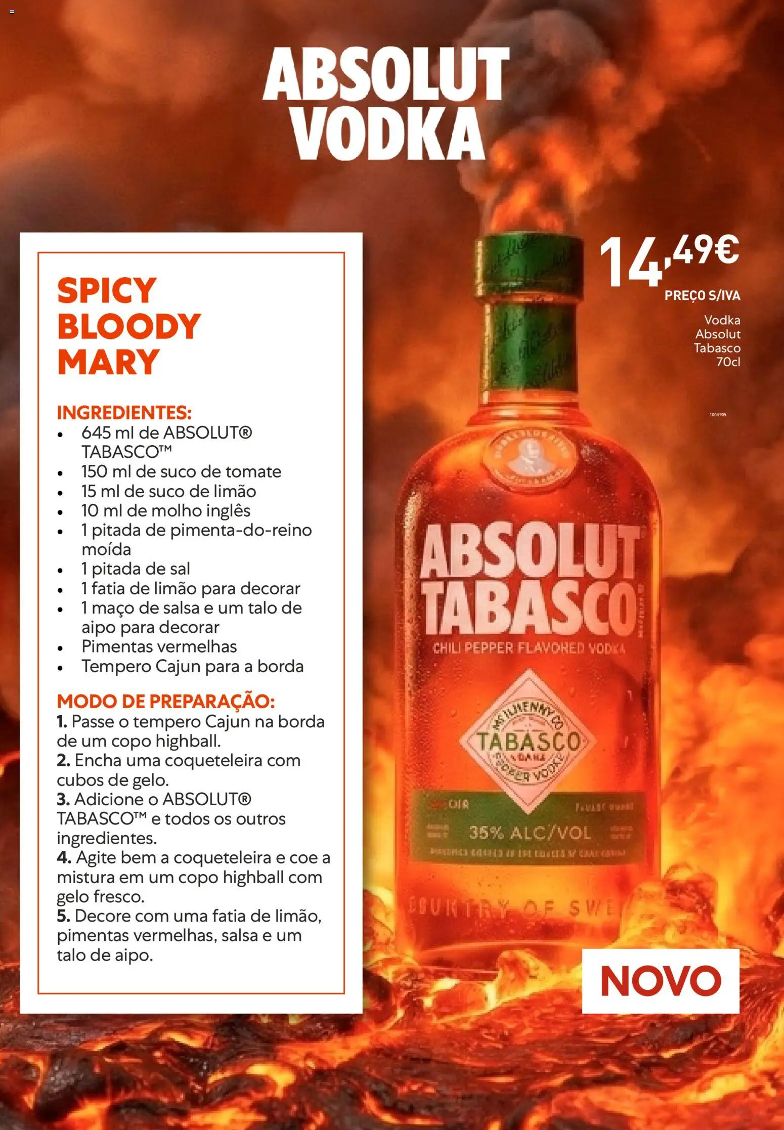 Recheio Horeca │ válido de 17.03.2026 | Página: 41 | Produtos: Molho inglês, Sal, Tomate, Vodka