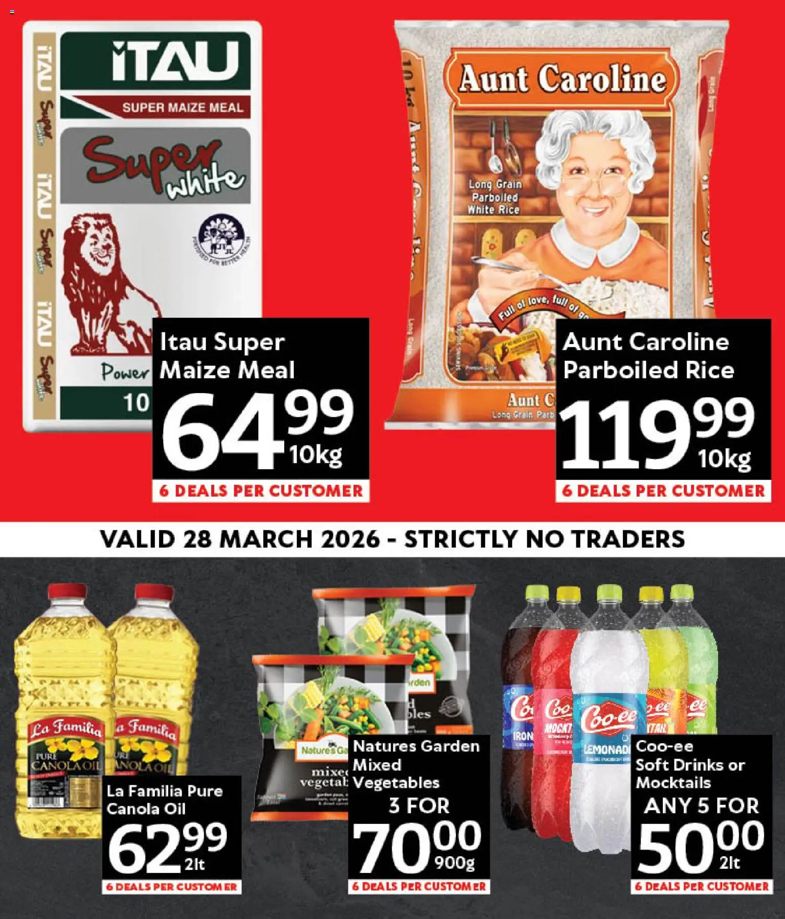 New Oxford Freshmarket catalogue – valid from 28.03.2026 | Page: 3 | Products: Iron, Oil, Rice, Vegetables