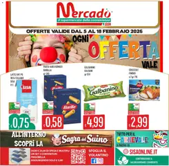 Anteprima del volantino SISA Mercadò catalogo valido a partire dal 05.02.2026
