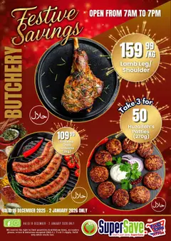 Super Save specials catalogue – valid from 19.12.2025