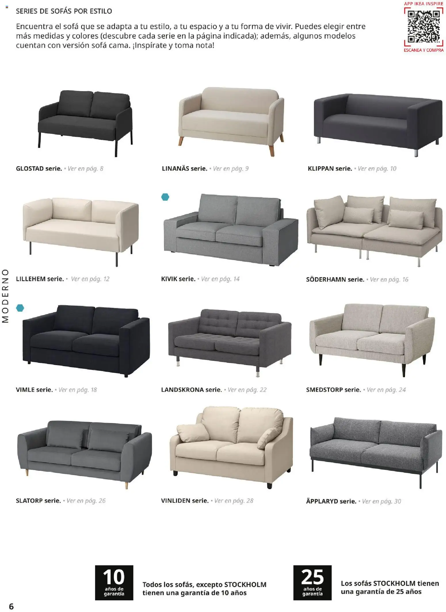 Catálogo IKEA Sofás │ válido desde el 02.12.2025 | Página: 6 | Productos: Sofá