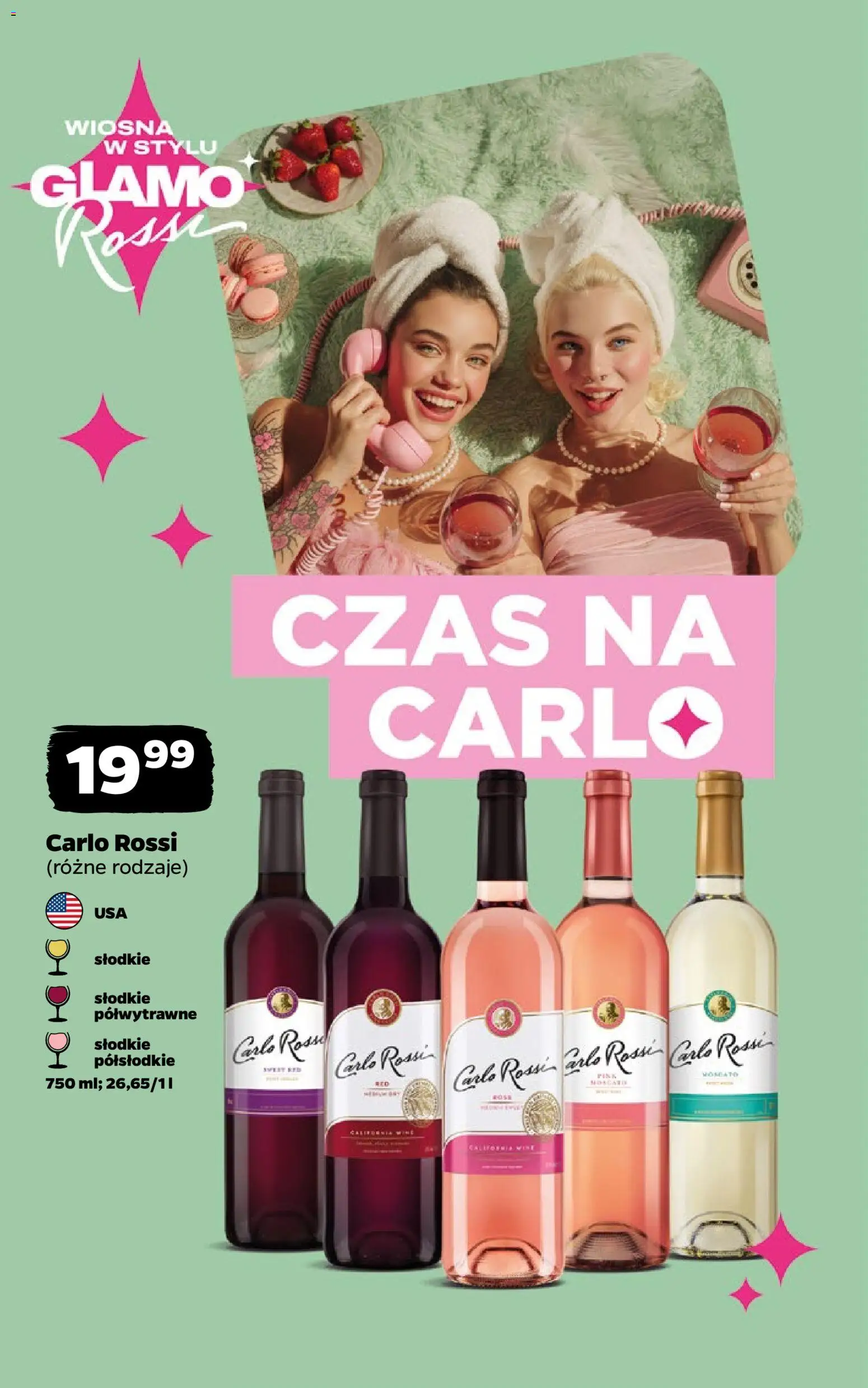 Netto gazetka - Wina od 13.04.2026 | Strona: 2 | Produkty: Carlo Rossi