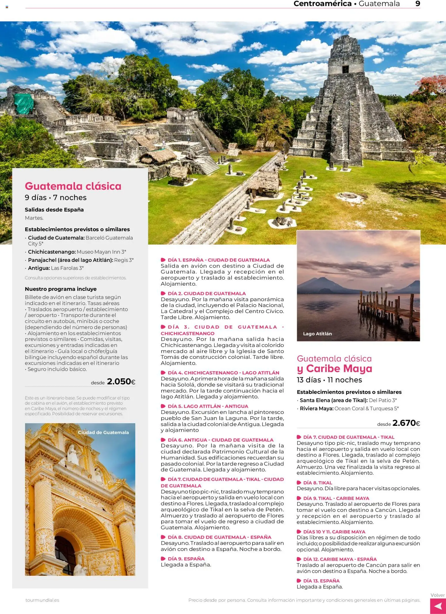 Viajes El Corte Inglés Centroamérica y Sudamérica │ válido desde el 01.01.2026 | Página: 8