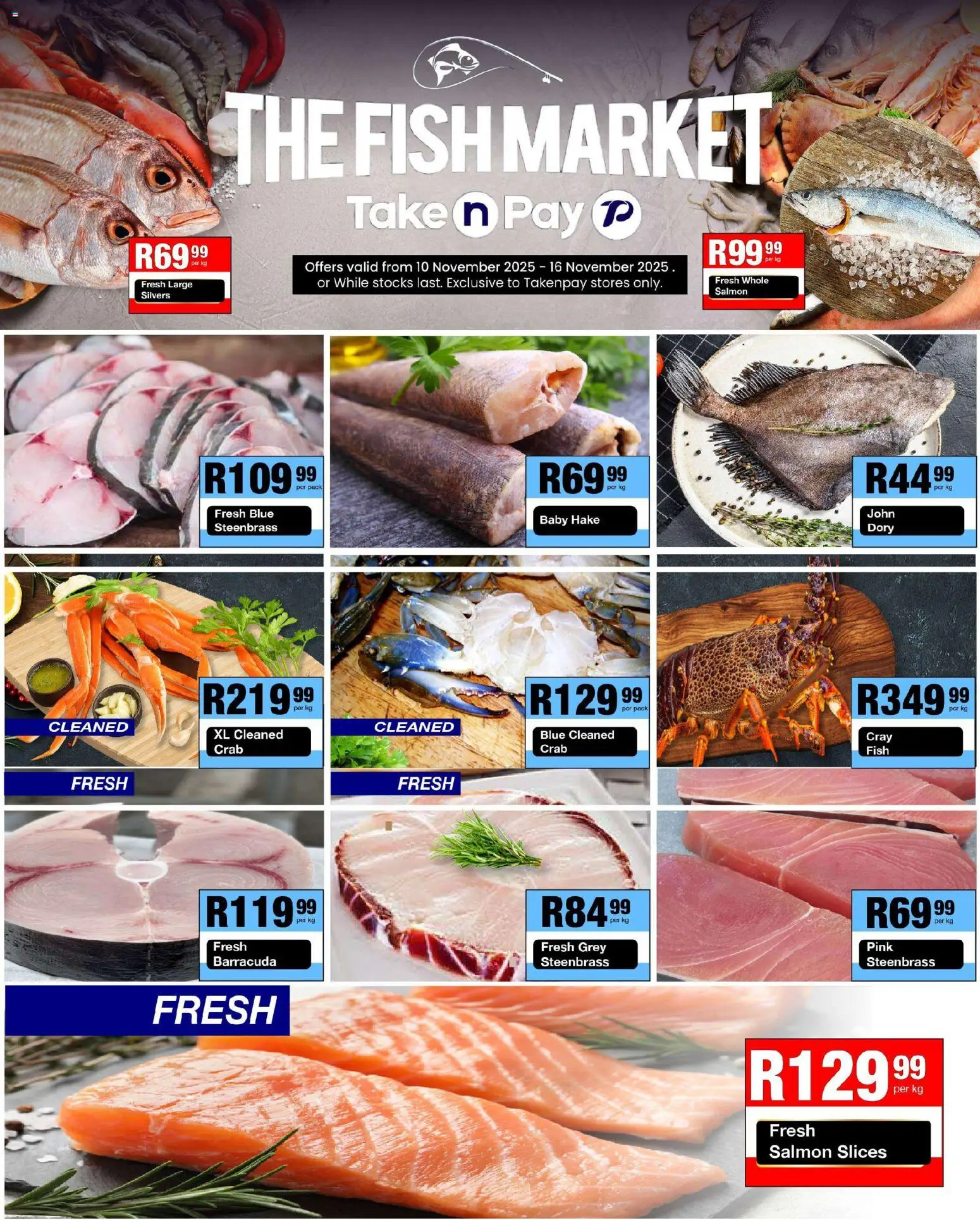 New Take n Pay catalogue – valid from 10.11.2025 | Page: 18 | Products: Fish