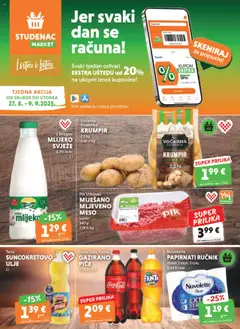 Katalog Studenac - Pregled kataloga iz trgovine Studenac, vrijedi od 27.08.2025