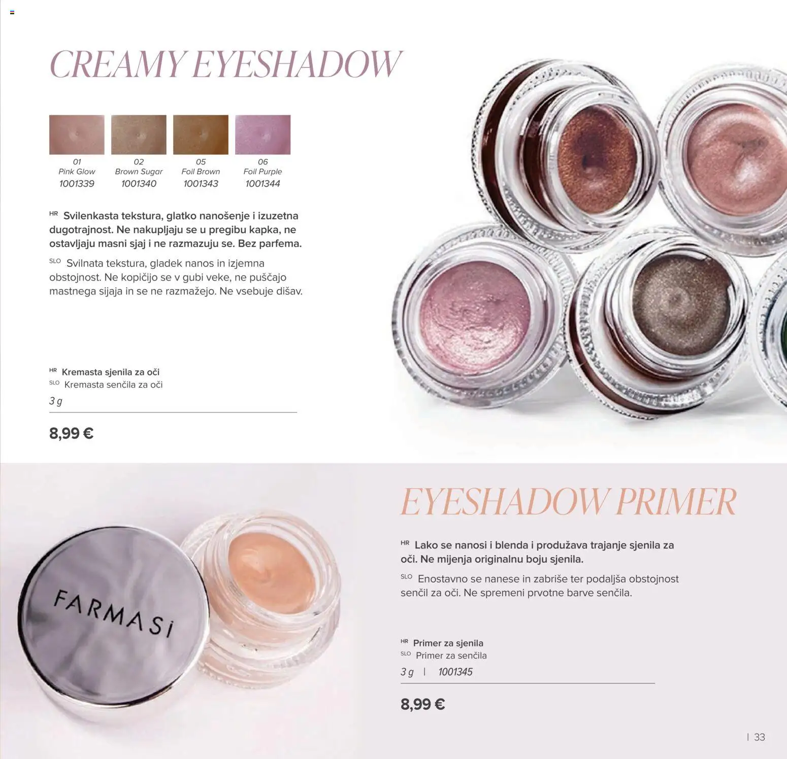 Farmasi katalog | vrijedi od 02.03.2026 | Stranica: 33 | Proizvodi: Primer