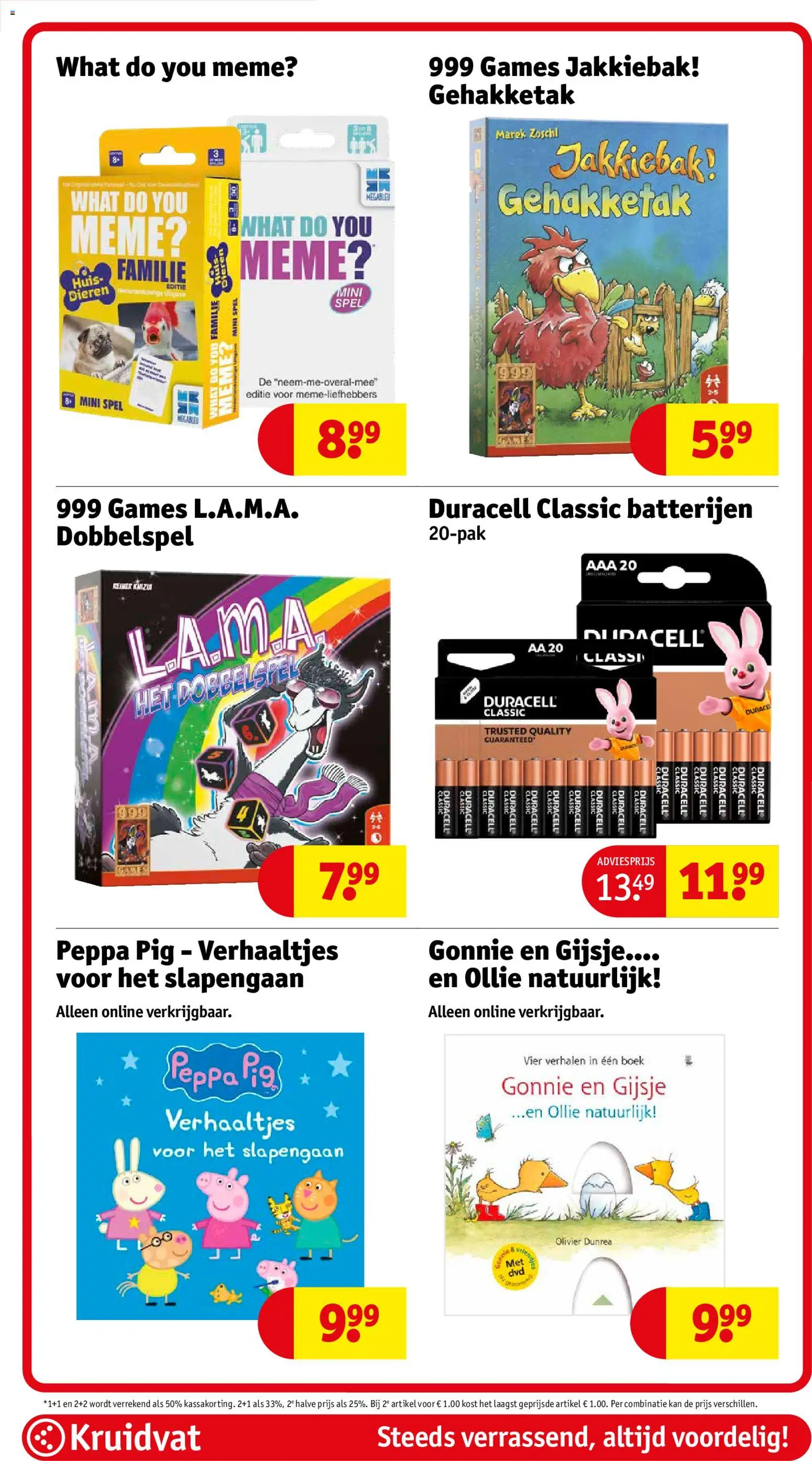 {H1} | Pagina: 70 | Producten: Kan, Boek, Spel, Batterijen