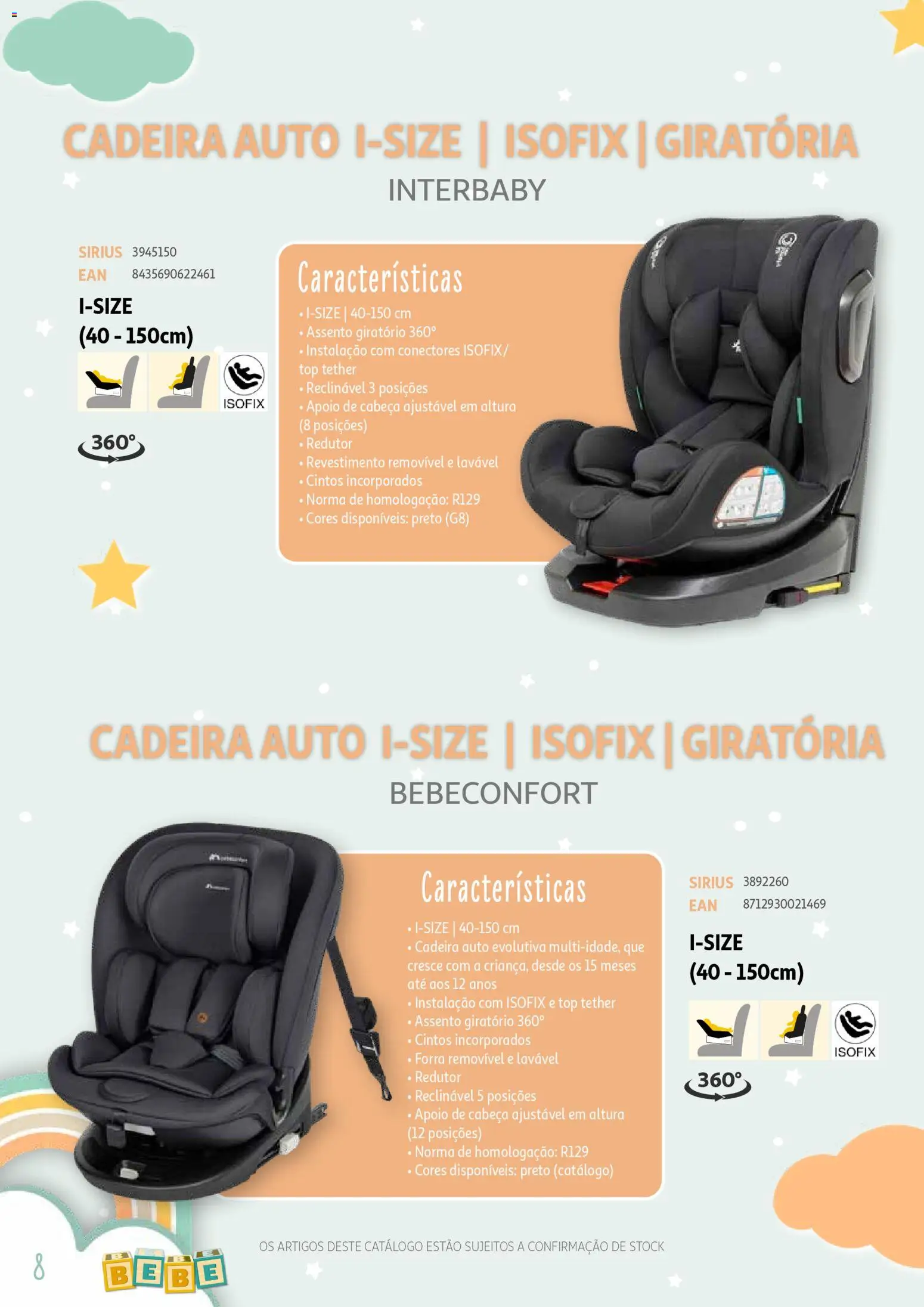 Auchan - Catálogo Puericultura │ válido de 13.01.2026 | Página: 8 | Produtos: Top, Cadeira