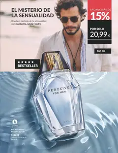 Vista previa Eau de Toilette Perceive para Él, Eau de Toilette Perceive para Él, 100 ml válido desde el 01.01.2026 | Página: 107