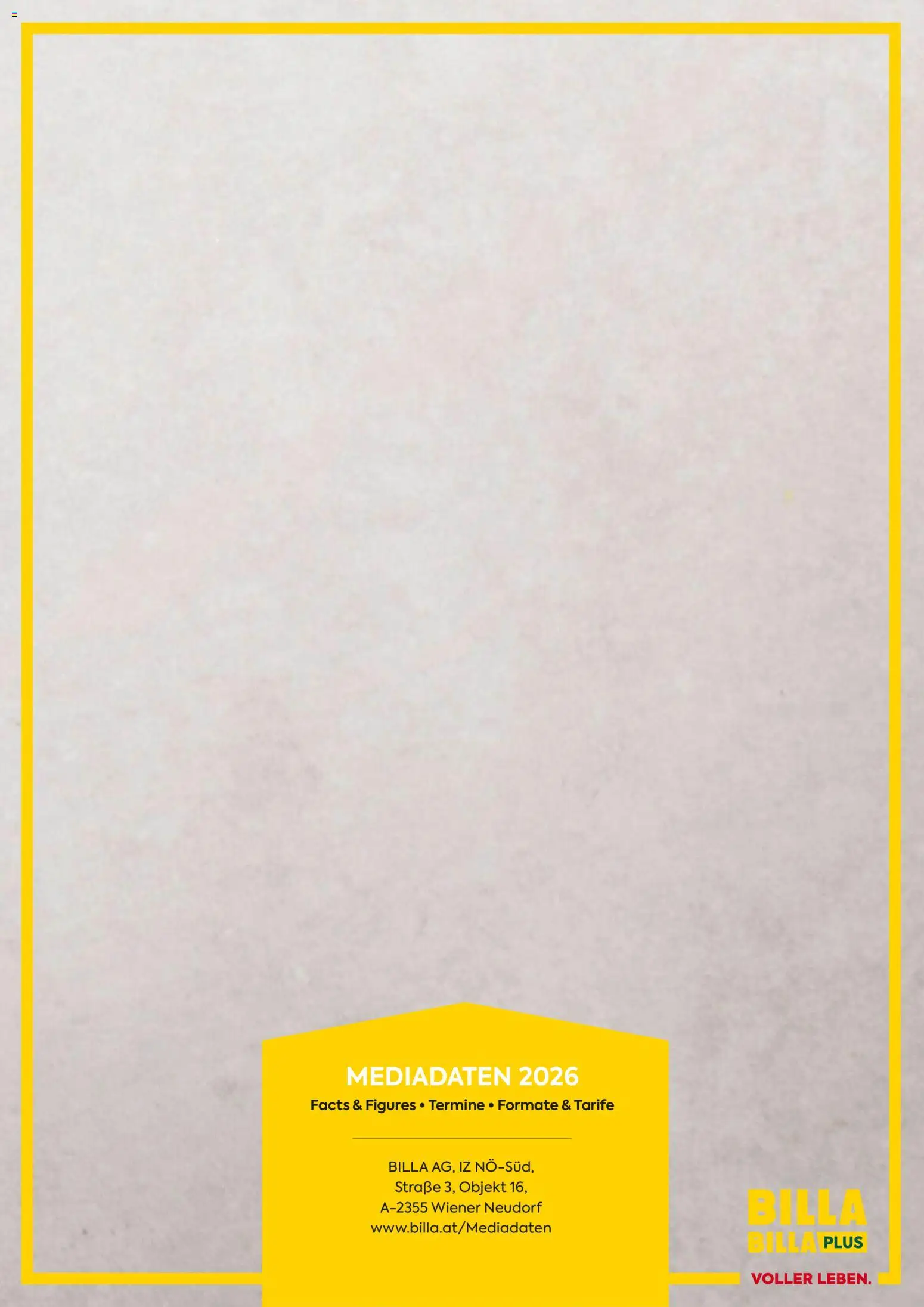 Billa - Mediadaten 2026 gültig ab 15.01.2026 | Seite: 17
