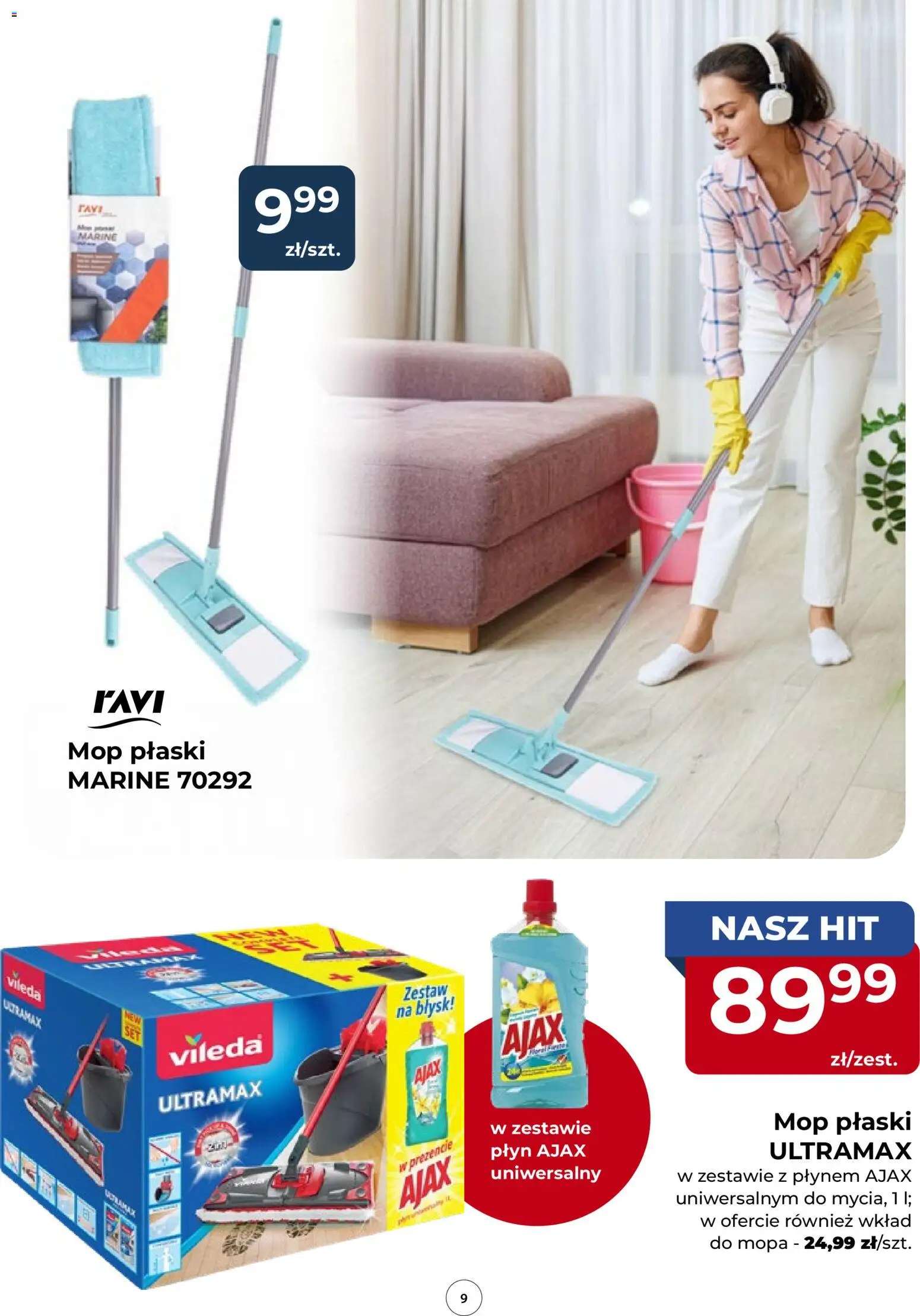 Mrówka Gazetka od 12.02.2026 | Strona: 9 | Produkty: Vileda