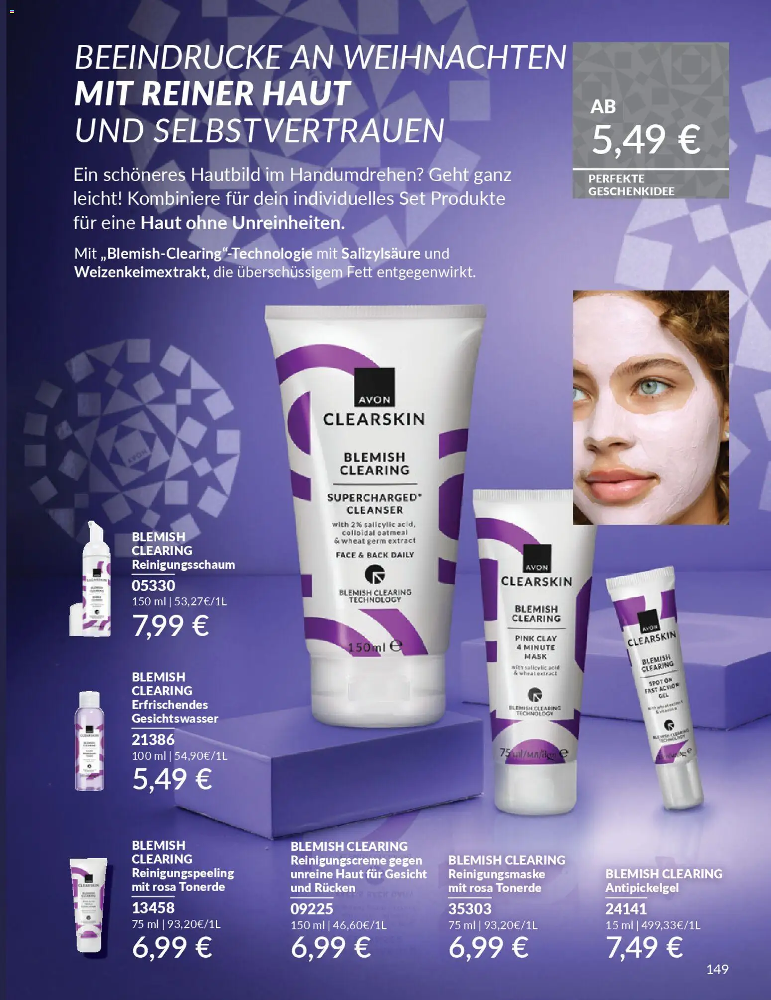 AVON Katalog Dezember 2025 – gültig ab 01.12.2025 | Seite: 151 | Produkte: Reinigungsmaske
