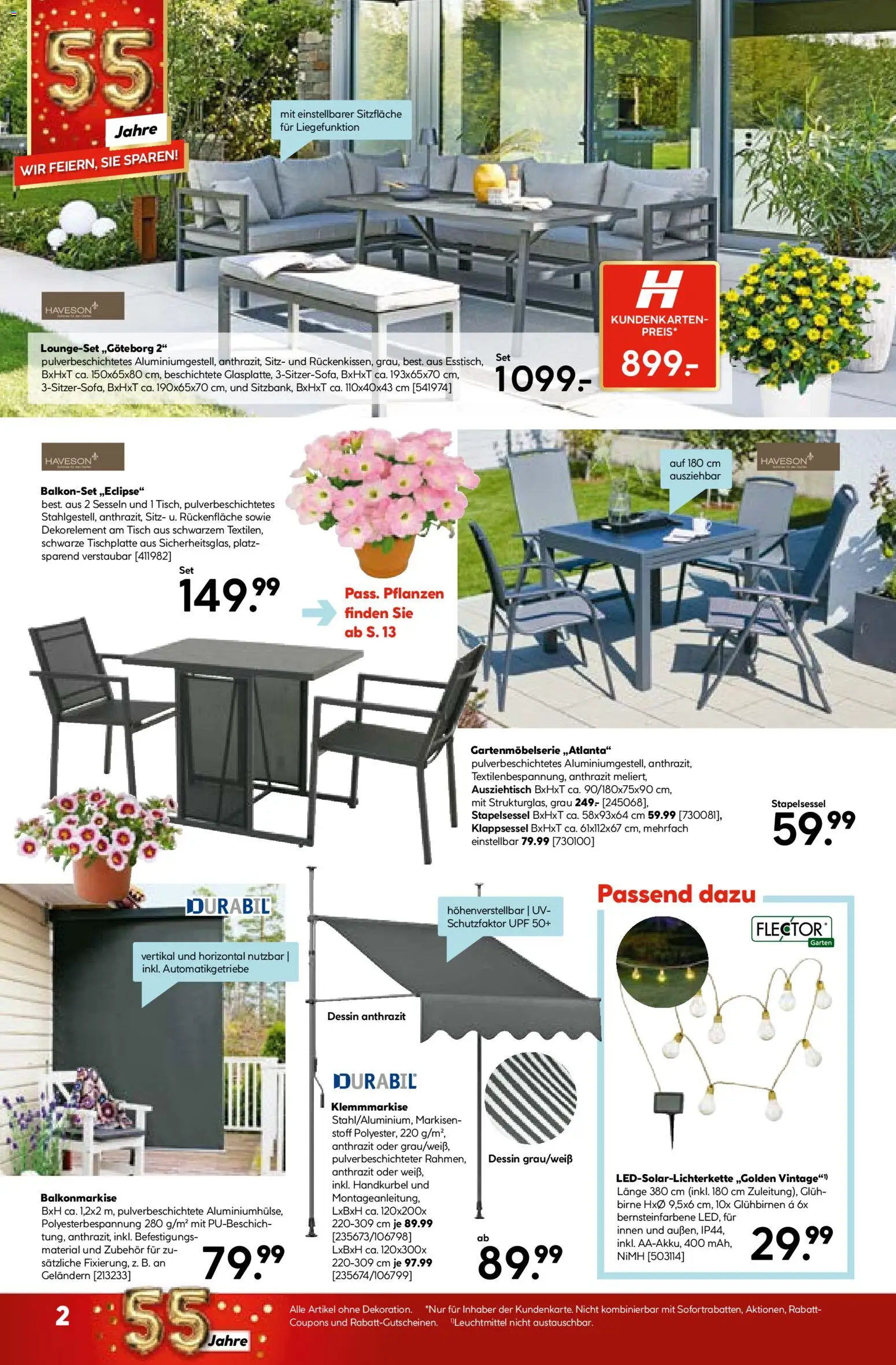 HELLWEG Flugblatt gültig ab 09.04.2026 | Seite: 2 | Produkte: Birne, Tisch