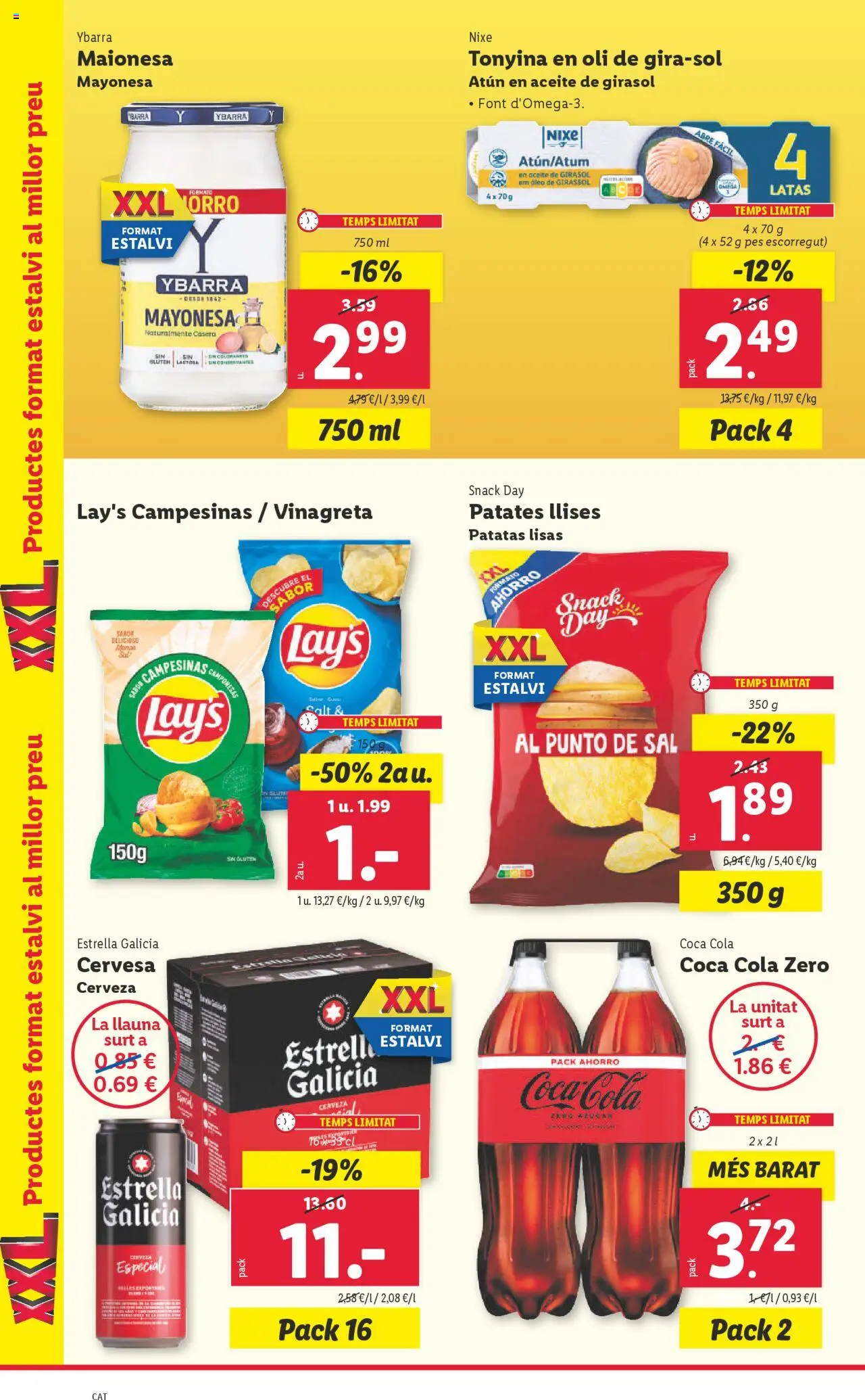 Lidl catálogo BCN │ válido desde el 02.06.2025 | Página: 14 | Productos: Aceite, Cerveza, Aceite de girasol, Οθόνη προβολής