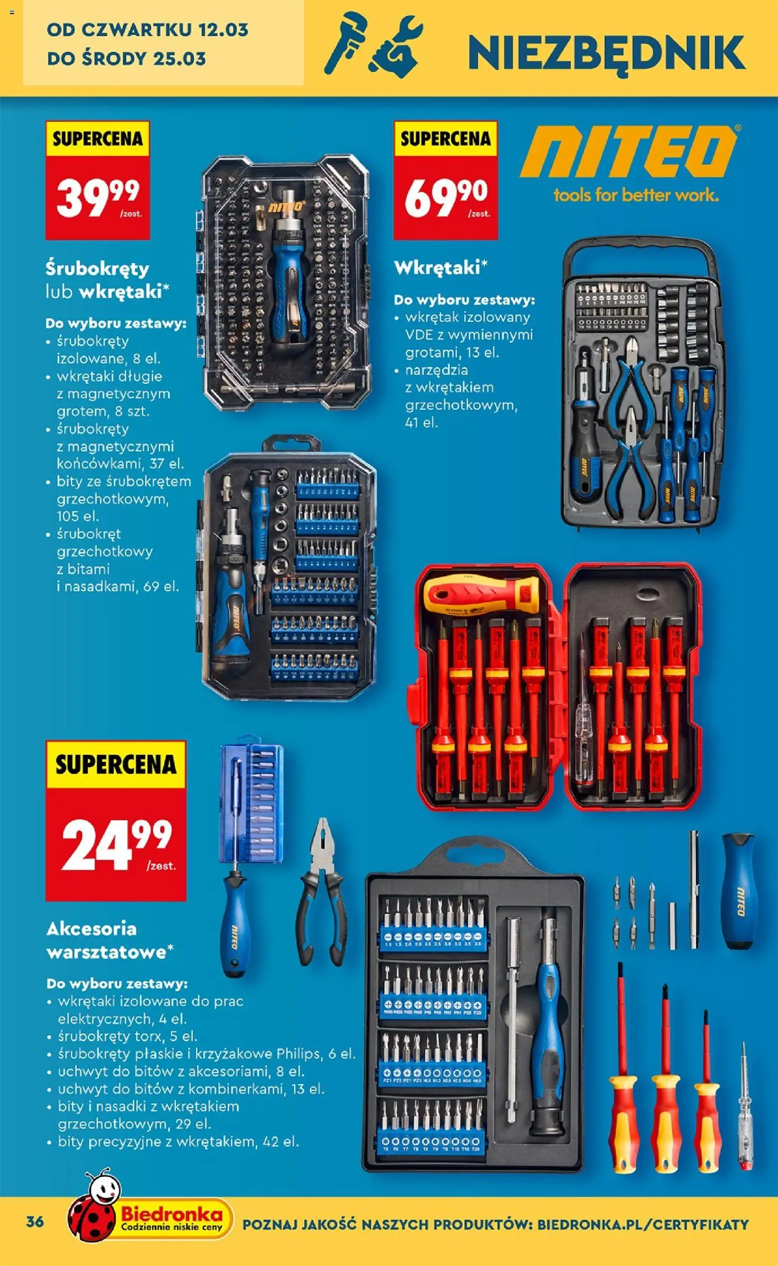 Biedronka gazetka - Hity i inspiracje od 07.03.2026 | Strona: 36