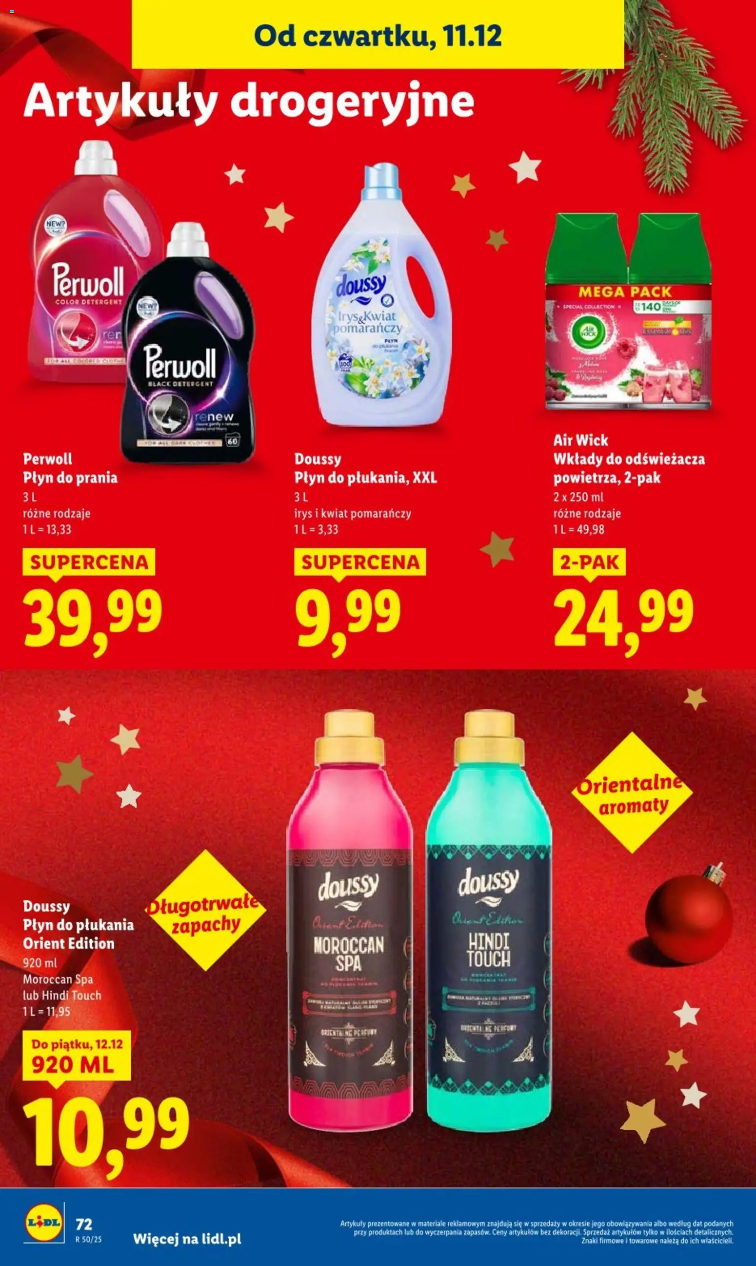 Lidl Gazetka od 11.12.2025 | Strona: 72 | Produkty: Detergent
