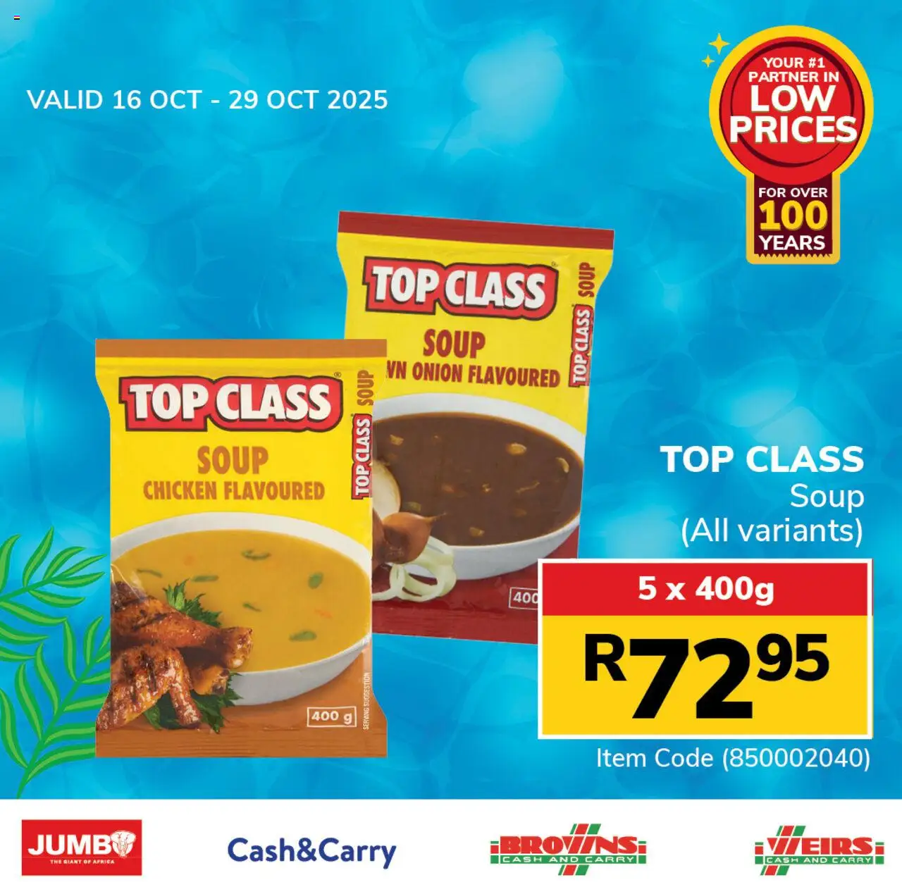 New Jumbo catalogue – valid from 16.10.2025 | Page: 4 | Products: Chicken, Soup
