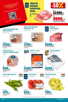 Metro akciós ujság - amely érvényes a következő dátumtól: 01.07.2025 | Oldal: 16 | Termékek: Szendvicskrém, Lazacfilé, Csirkecombfile, Lazac