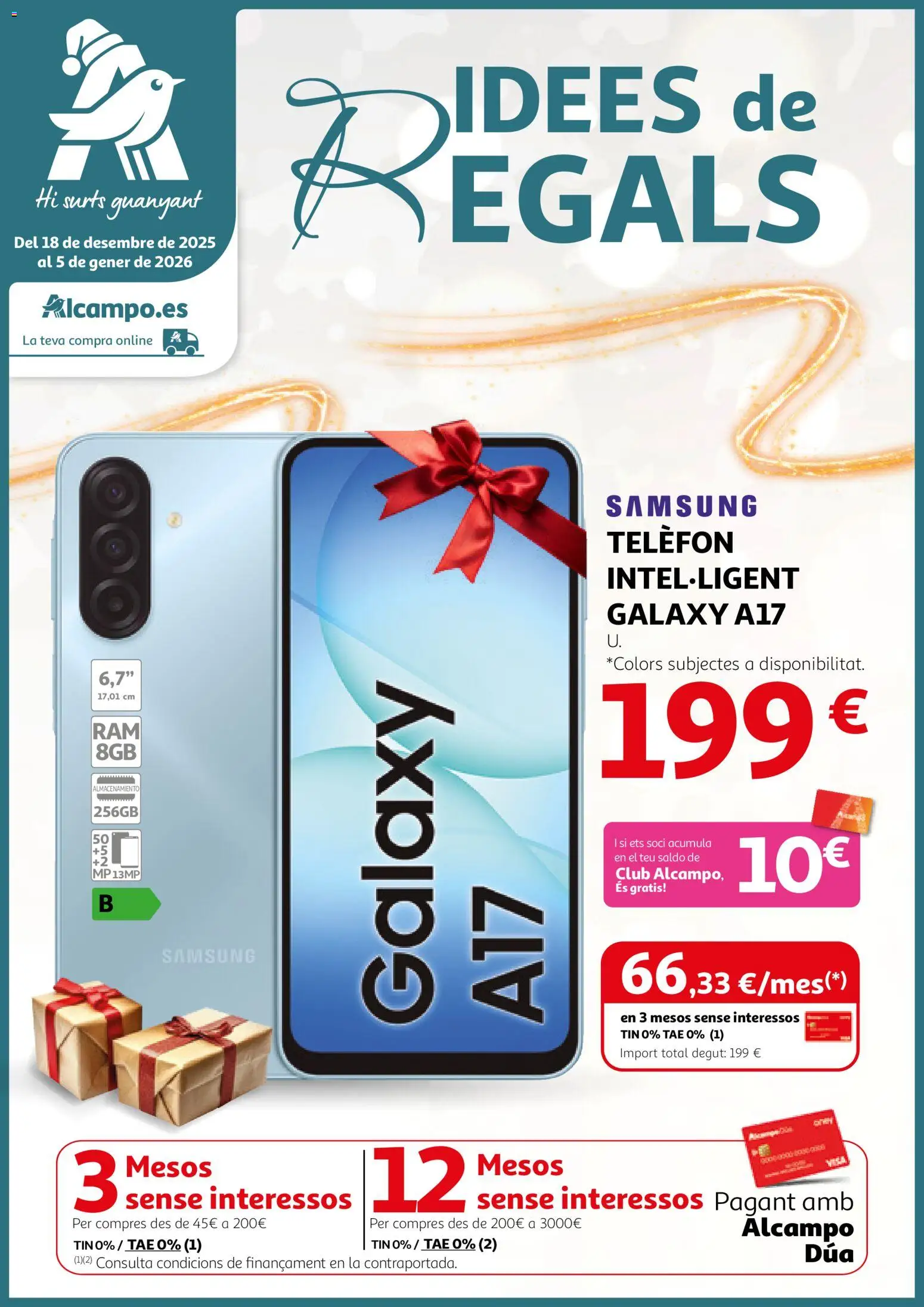 Alcampo - Regalos 2 HP catalan  │ válido desde el 18.12.2025 | Página: 1