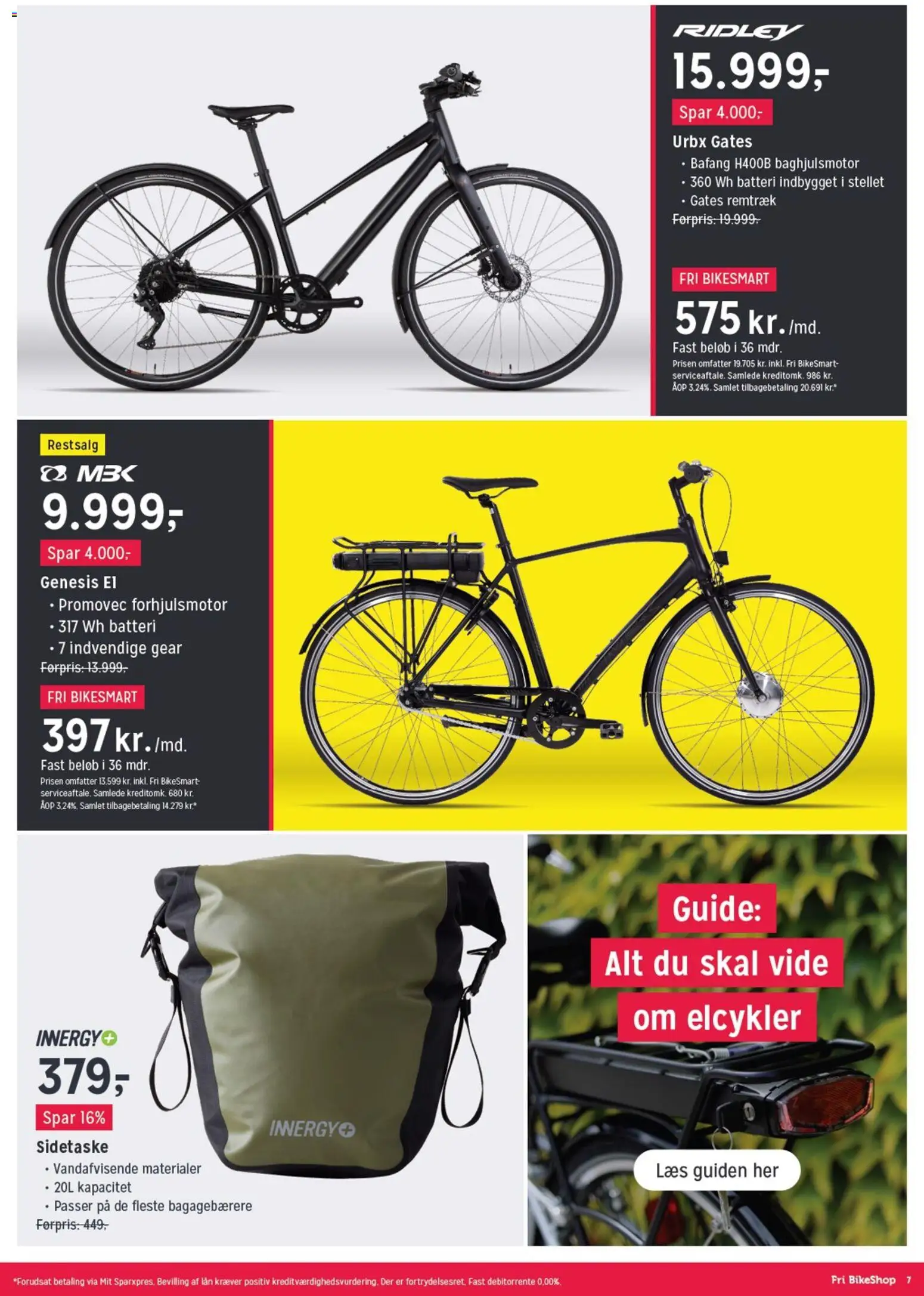 Fri BikeShop tilbudsavis – gyldig fra 13.01.2026 | Side: 7 | Produkter: Batteri