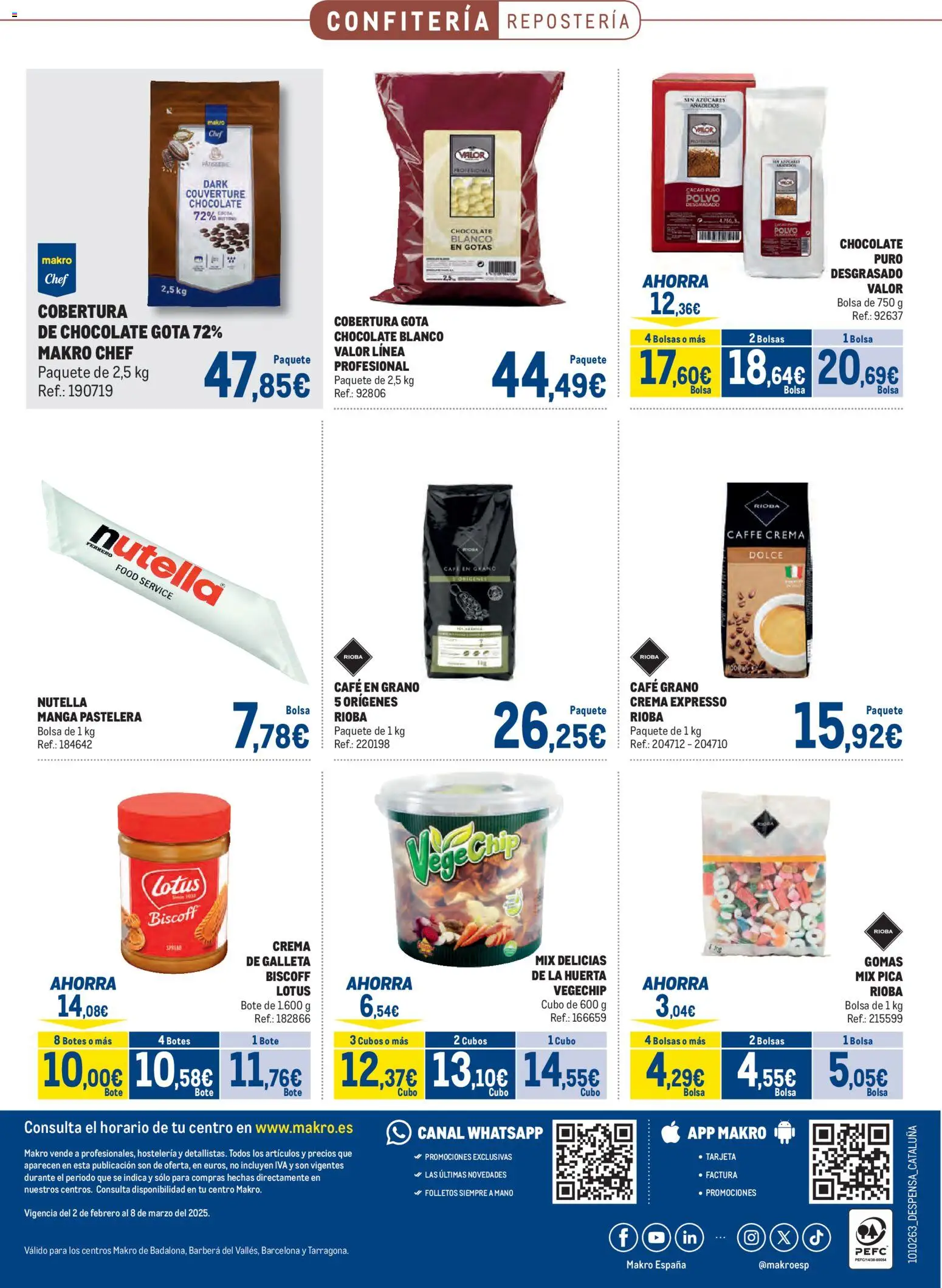 Makro - Especial Despensa Cataluña │ válido desde el 02.02.2026 | Página: 32 | Productos: Café, Café en grano, Bolsa, Φρυγανιές σικάλεως