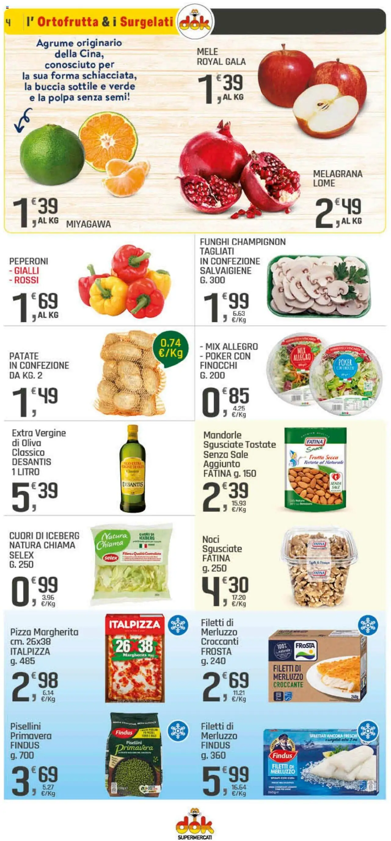 Volantino DOK del 25.09.2025 | Pagina: 4 | Prodotti: Peperoni, Patate, Sale, Noci