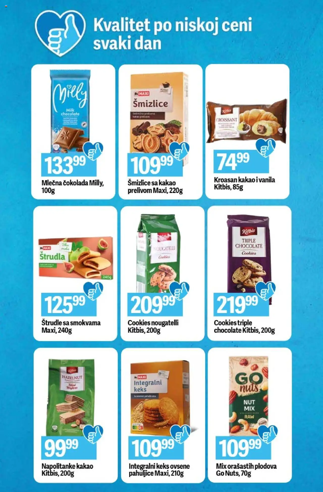 Maxi katalog - važi od 14.08.2025 | Strana: 12 | Proizvode: Pahuljice, Štrudla, Čokolada, Napolitanke