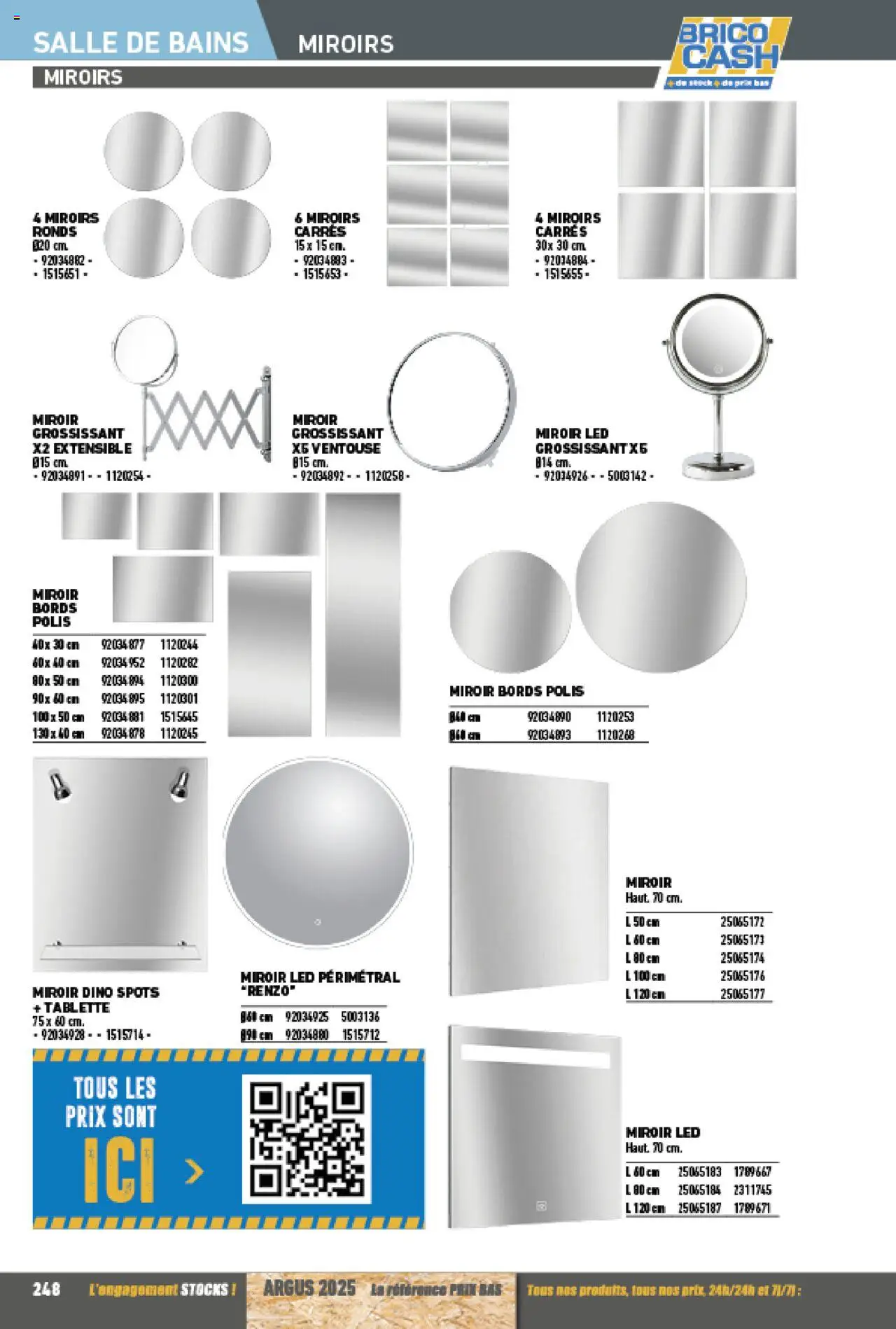 {H1} | Page: 248 | Produits: Tablette, Miroir