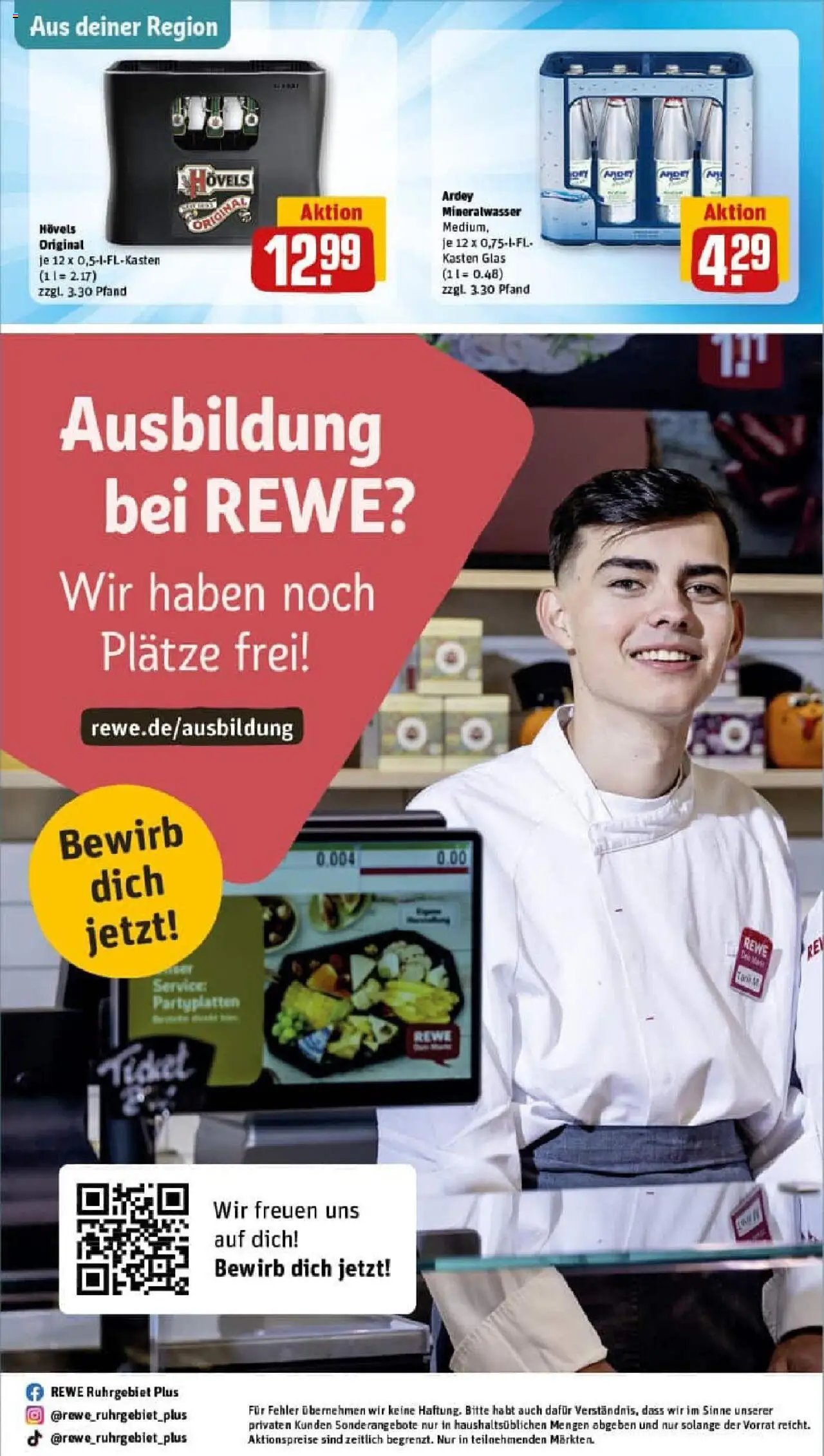 Rewe prospekt Dortmund	 - gültig ab dem 29.06.2025 | Seite: 33 | Produkte: Mineralwasser