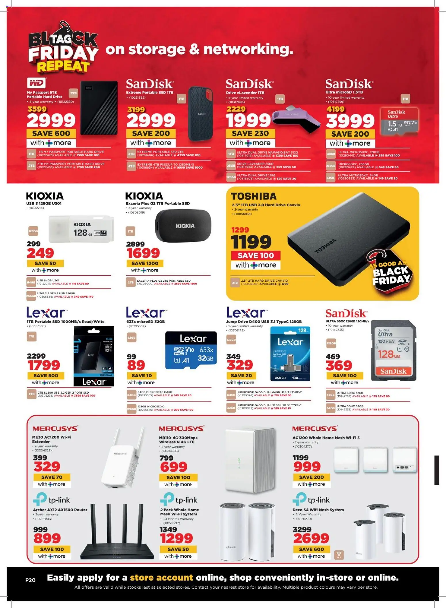 New HiFi Corp catalogue – valid from 04.03.2026 | Page: 20 | Products: Router, USB, Hard drive