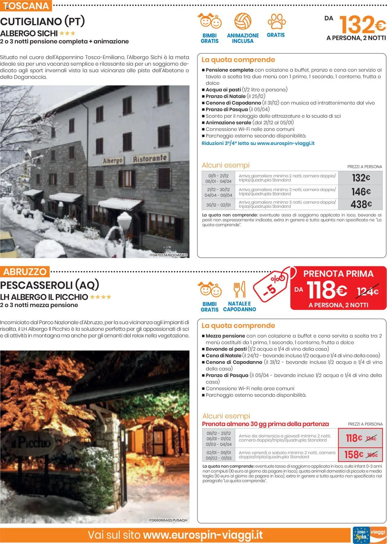 Volantino Eurospin del 04.10.2025 | Pagina: 9 | Prodotti: Acqua, Culla, Letto, Tavolo