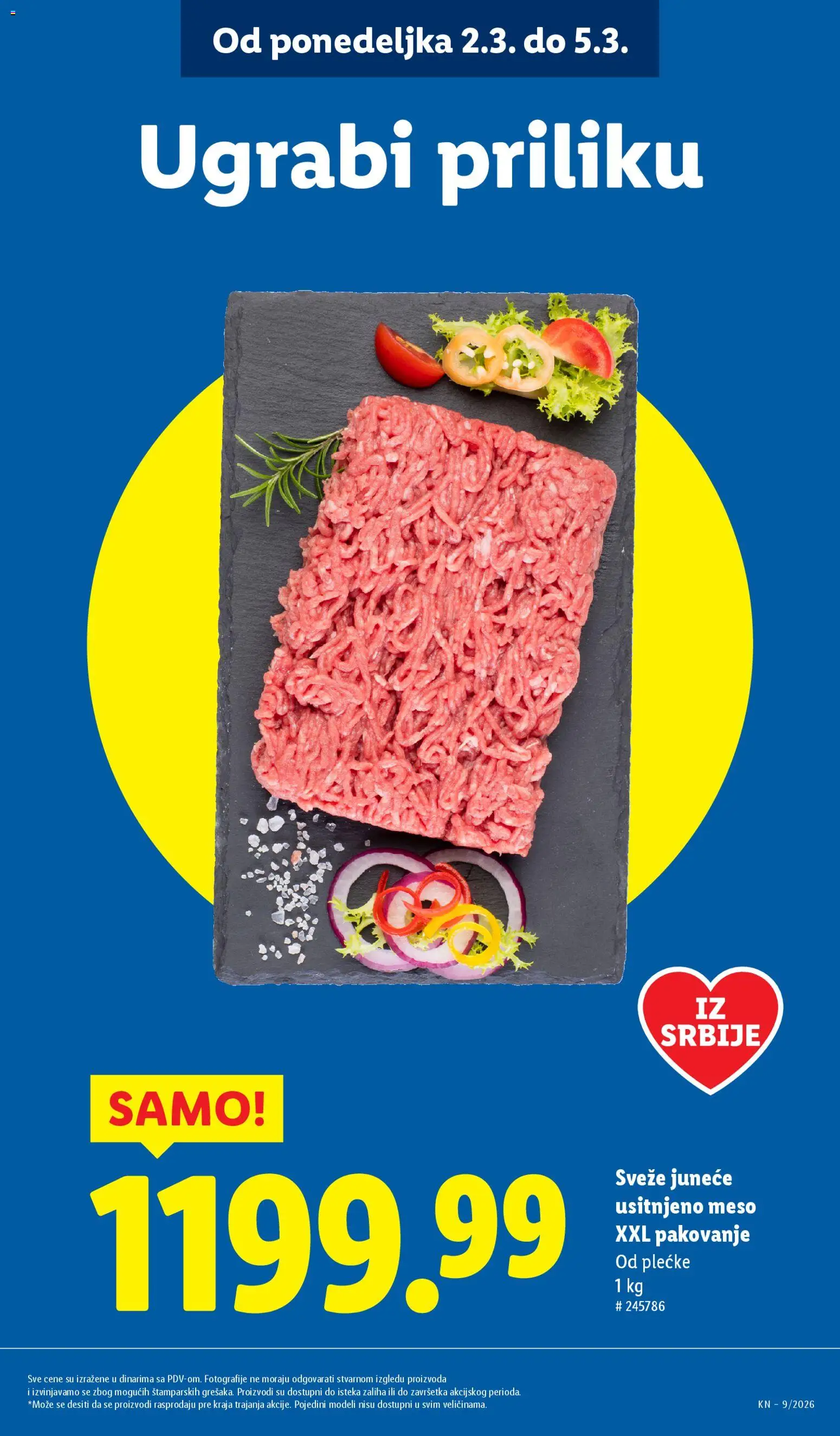 Lidl katalog - važi od 26.02.2026 | Strana: 11 | Proizvode: Pakovanje