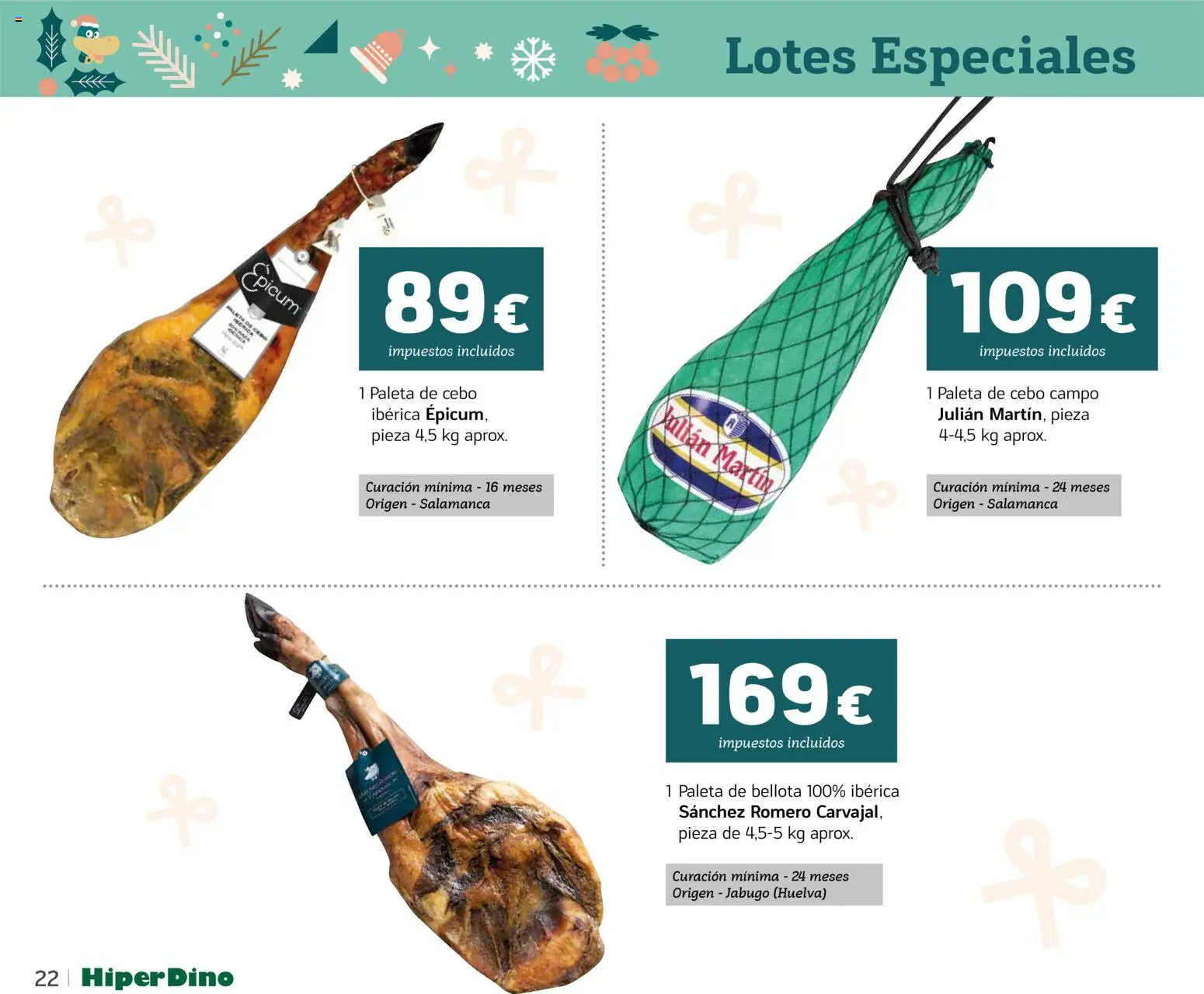 HiperDino - Catálogo Lotes y Cestas │ válido desde el 10.11.2025 | Página: 22