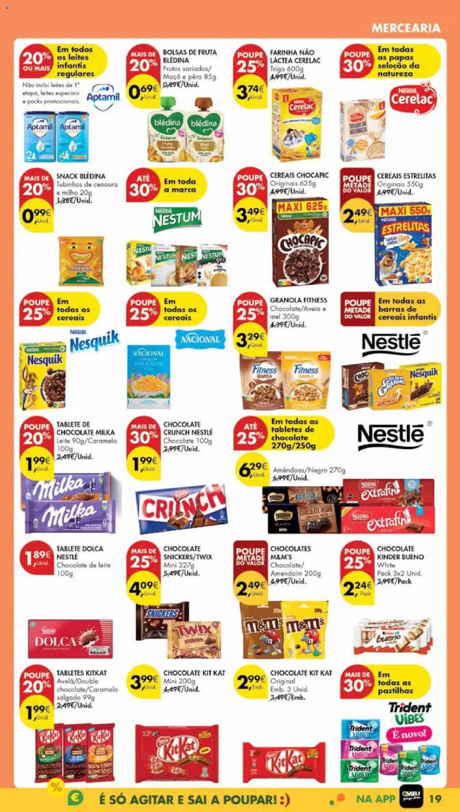 Pingo Doce Poupe Esta Semana Madeira │ válido de 02.12.2025 | Página: 19 | Produtos: Nestlé, Chocolate, Mel, Milho